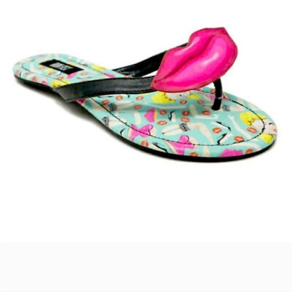 NIB Iron Fist Doll Parts Flip Flops
